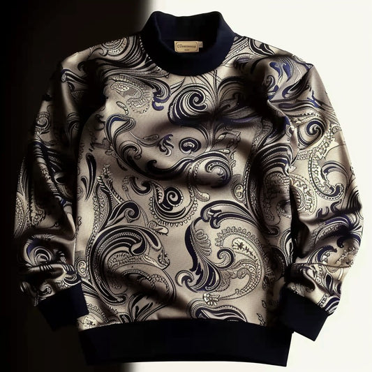 Embrace Modern Elegance Stylish Prestige Man Sweatshirt
