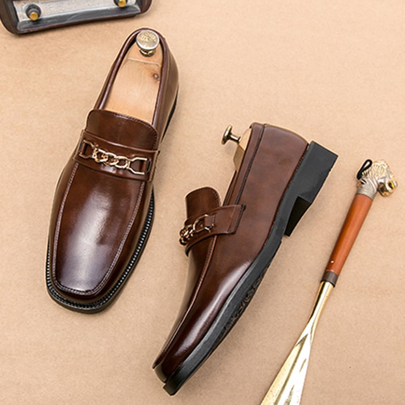 Men'S Business Casual Soft Upper Outsole Loafers