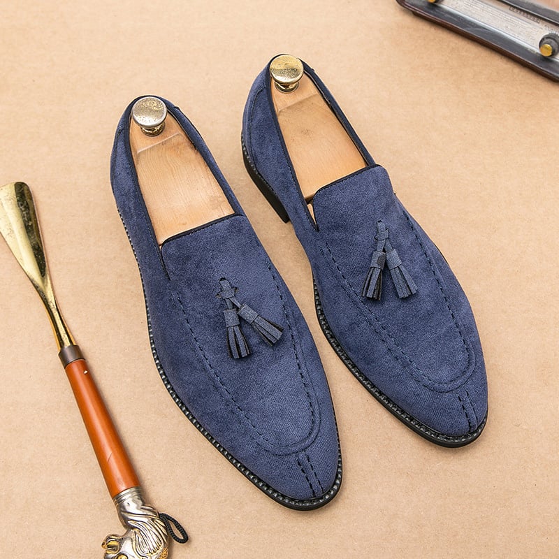 Retro Business Casual Tassel Leather Shoes
