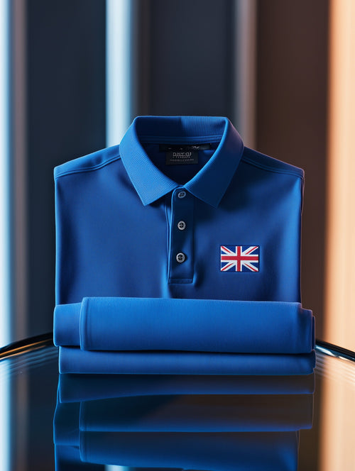 Men's Classic Business Old Money Button Short Sleeve Polo Shirt