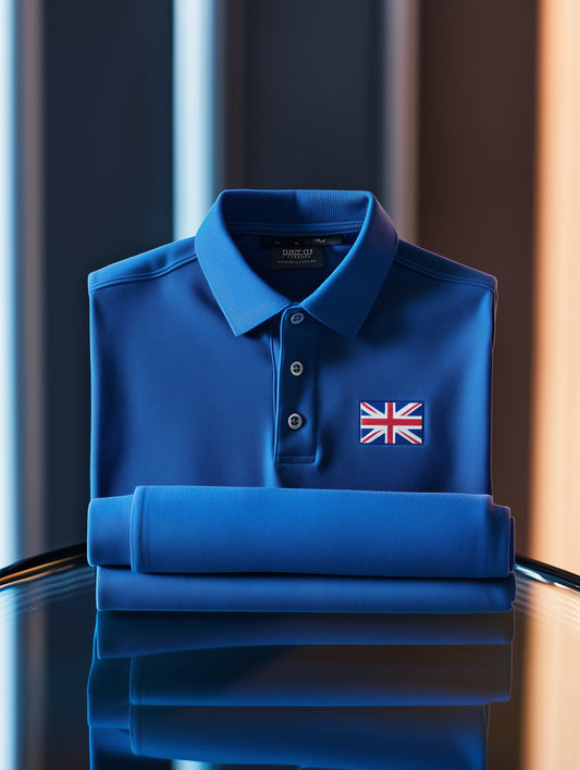 Men's Classic Business Old Money Button Short Sleeve Polo Shirt
