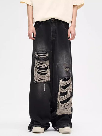 Men's Stylish Casual Ripped Jeans