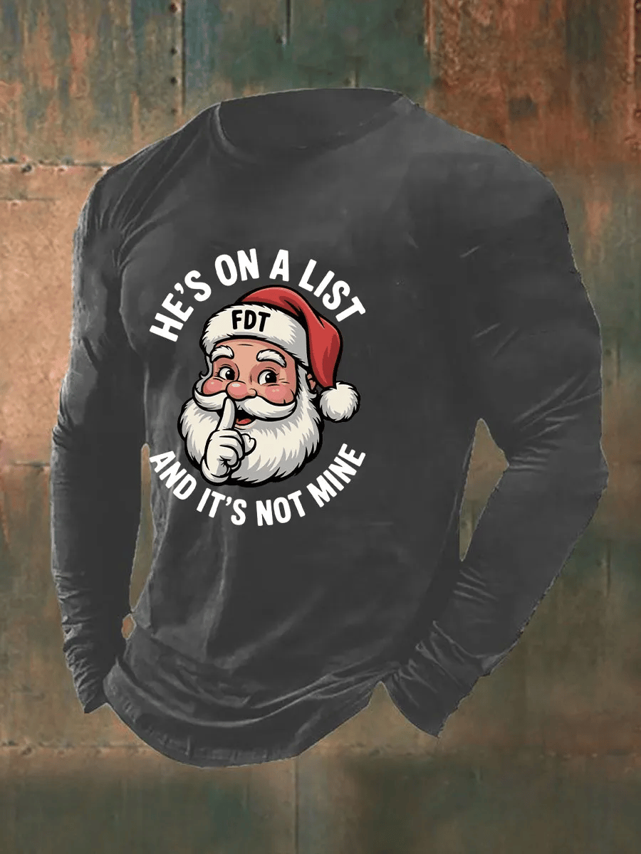 Men's Christmas FDT Print T-shirt
