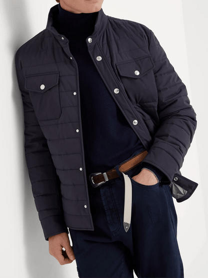 Men's Vintage Pleated Cotton Casual Jacket