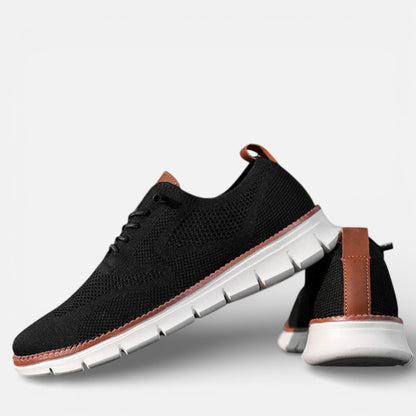 Men’s Refined Knit Lace-Up Oxfords