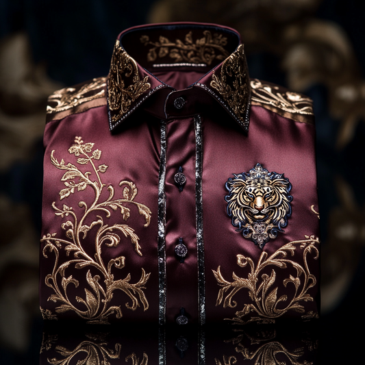 Classic Style wrinkle-resistant formal casual long sleeve shirt