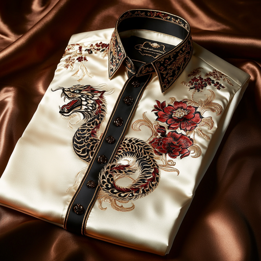 Classic Style wrinkle-resistant formal casual long sleeve shirt