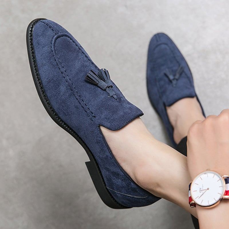 Retro Business Casual Tassel Leather Shoes
