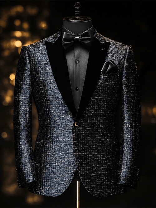 Men's Business Fashion Single Breasted Blazer