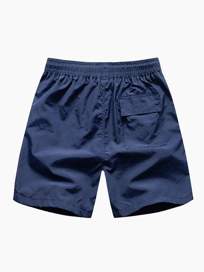 3 Pieces Man Mid Length Drawstring Swim Shorts
