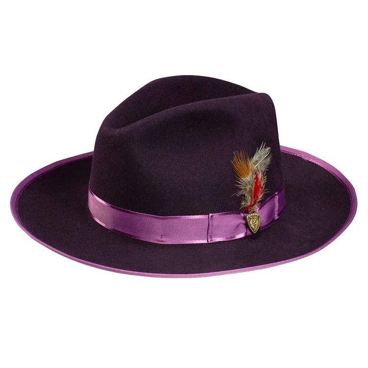 Wool Pinch Front Fedora
