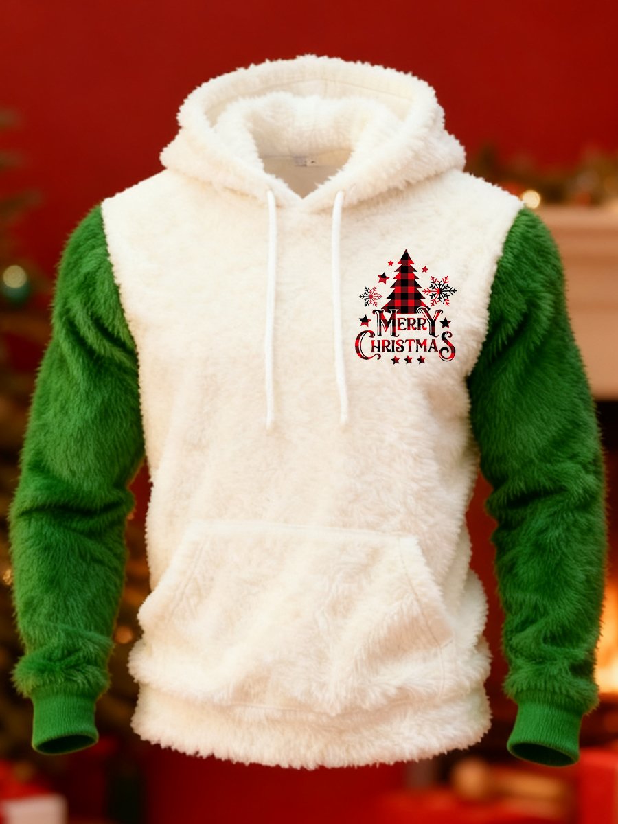 Christmas Flannel Hoodie
