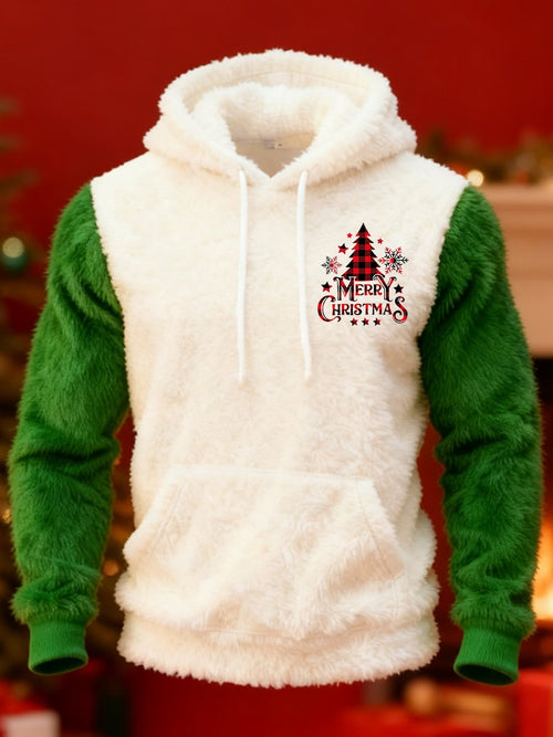 Christmas Flannel Hoodie