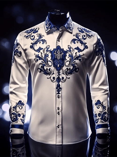 Men's Luxury Gorgeous Long Sleeve Shirt