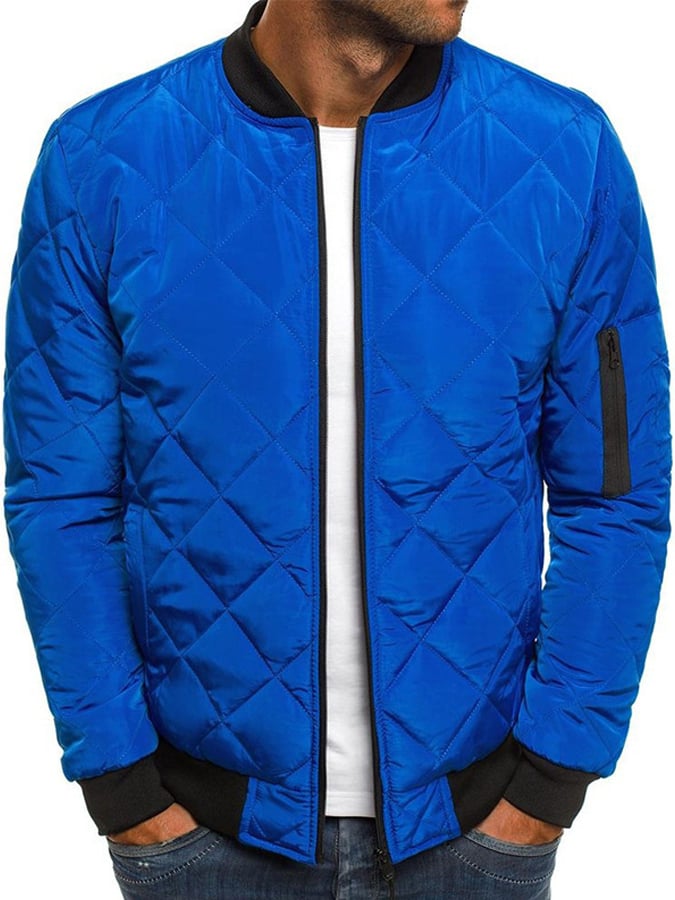Men's Retro Pleated Cotton Casual Coat