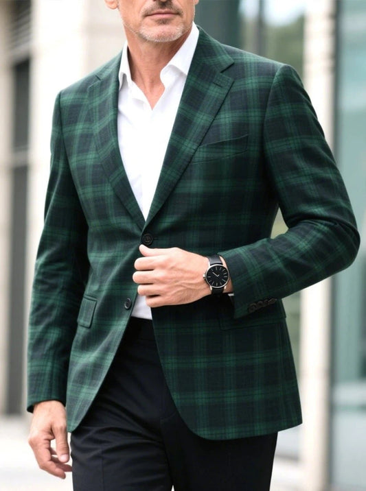 Men's Business Casual Lapel Suit