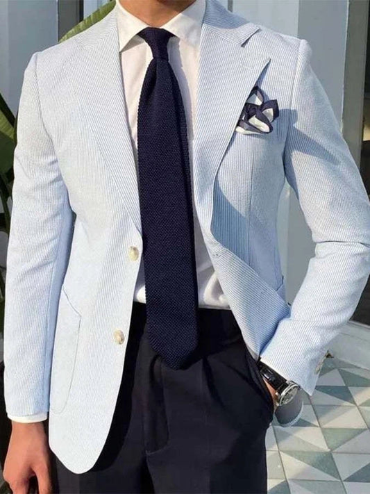 Men's Business Casual Lapel Suit