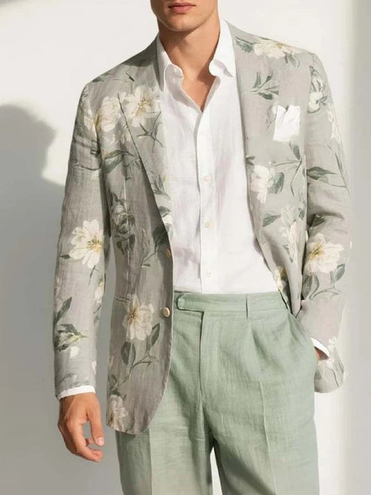 Men's Business Casual Lapel Suit