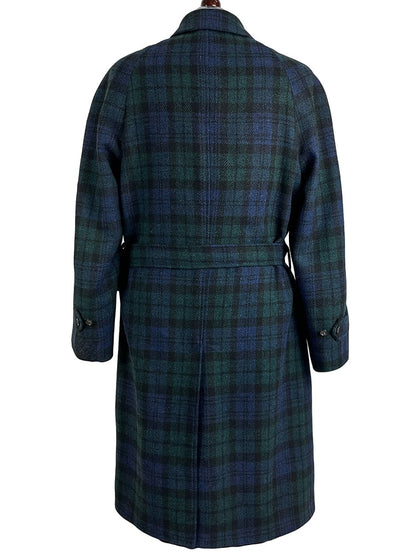 Classic Pointed Lapel Double-Breasted Slim Fit Wool Coat