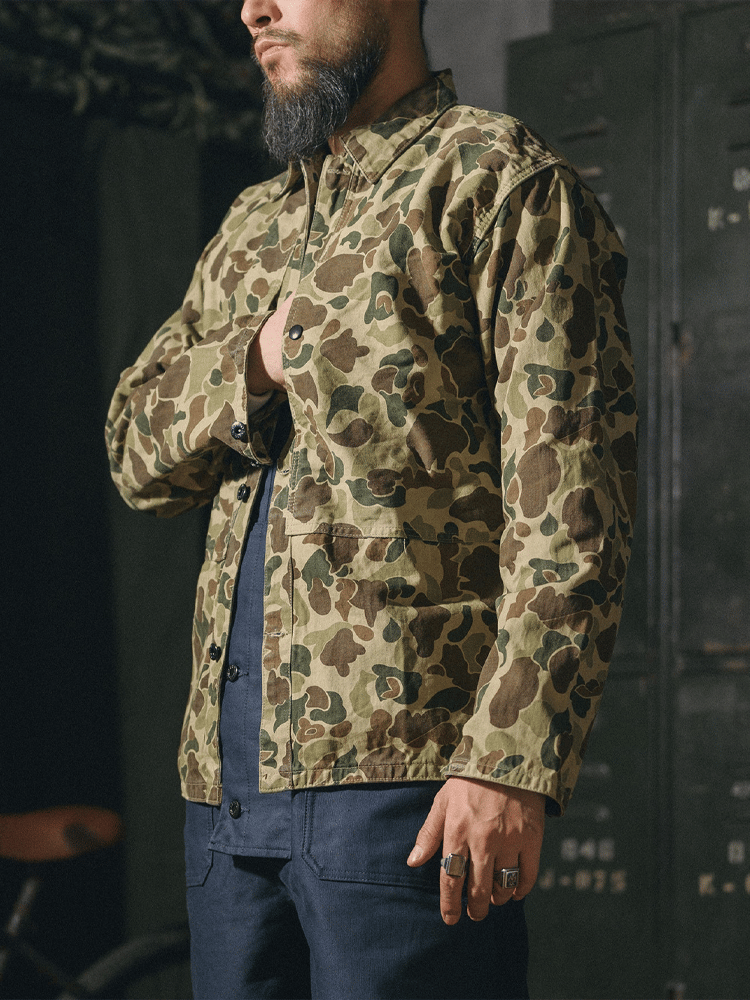 Men's Vintage Pocket Zip Jacket