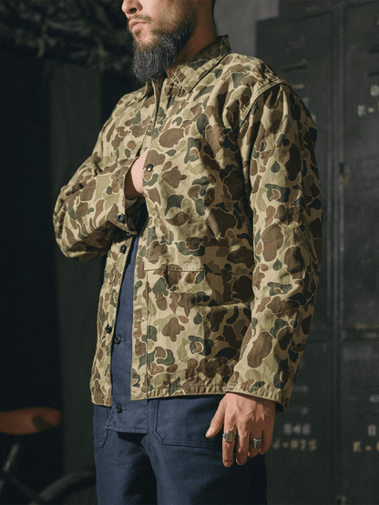 Men's Vintage Pocket Zip Jacket