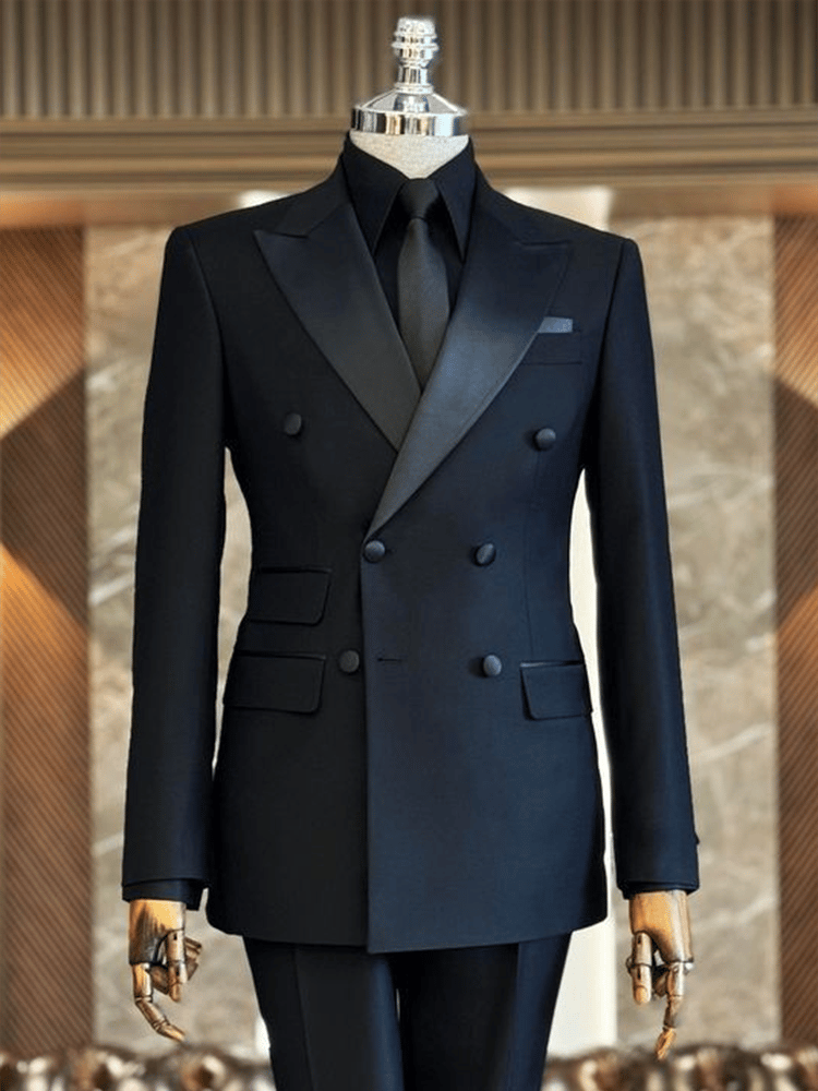 Men's Luxury Business Solid Color Blazers