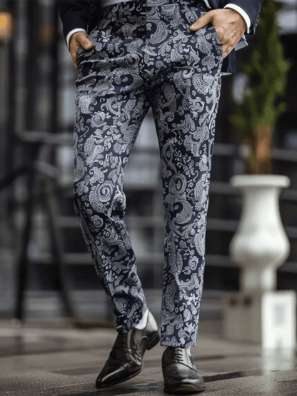 Men's Casual Luxury Suit Trousers