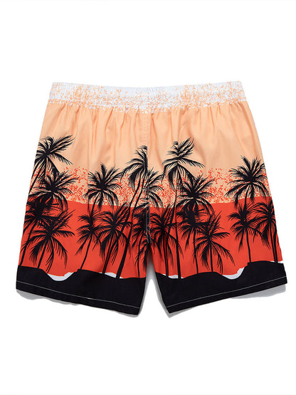 Tropical Print Swim Shorts