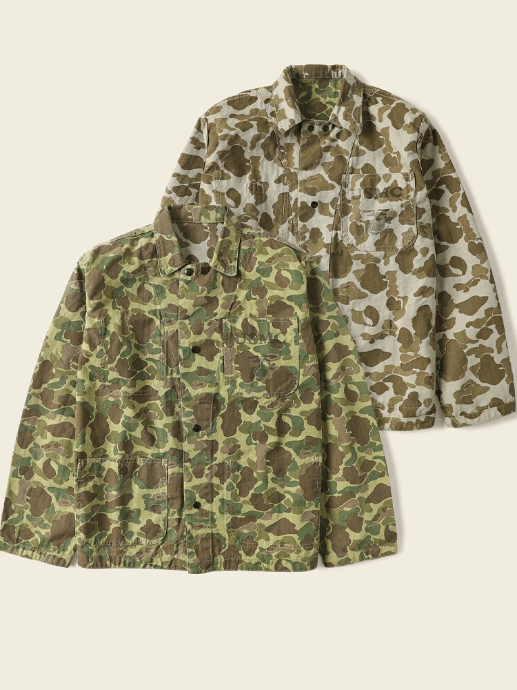 Men's Vintage Pocket Zip Jacket