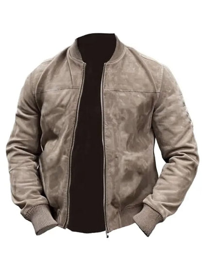 Men's Western Outdoor Vintage Multi-Pocket Jacket