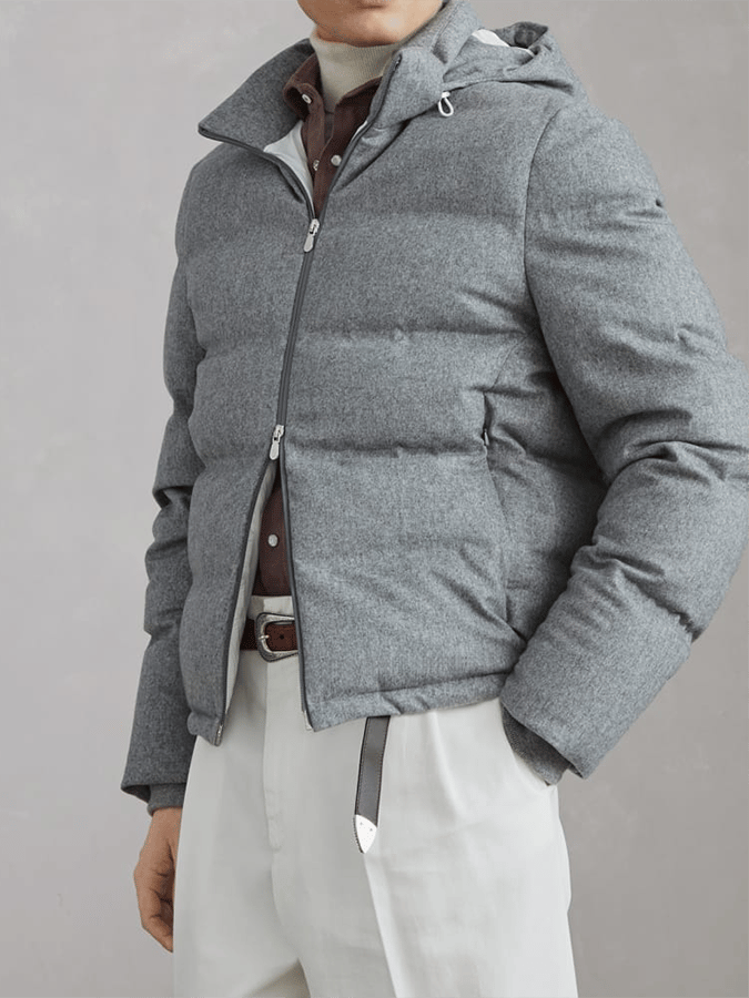 Men's Vintage Pleated Cotton Casual Jacket