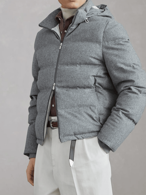 Men's Vintage Pleated Cotton Casual Jacket