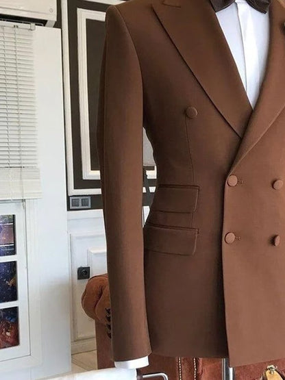 Men's Casual Classic Business Long-Sleeved Suit Jacket