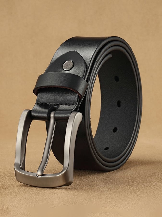 Men's Vintage Outdoor Distressed Leather Belt