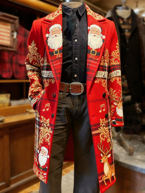 Men's Vintage Christmas Party Casual Jacket