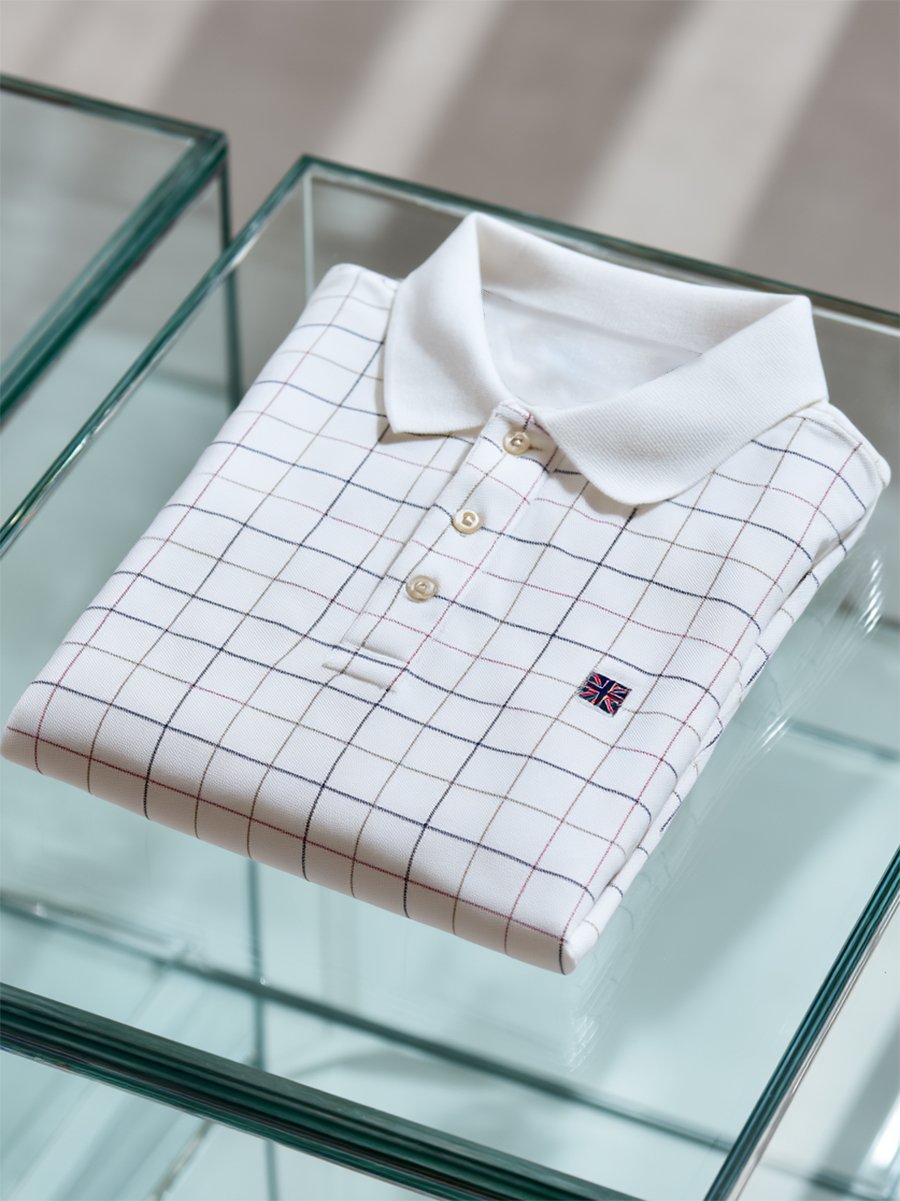 Men's Business Casual Union Jack Button Short Sleeve Polo Shirt