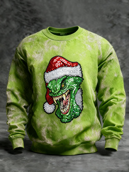 Retro Who Owns The Greench Christmas Merry Grinchmas Sweatshirt
