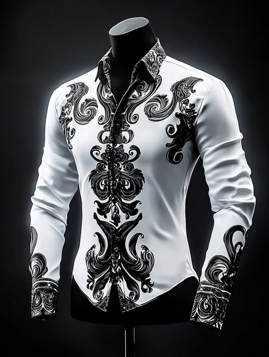 Men's Luxury Gorgeous Long Sleeve Shirt