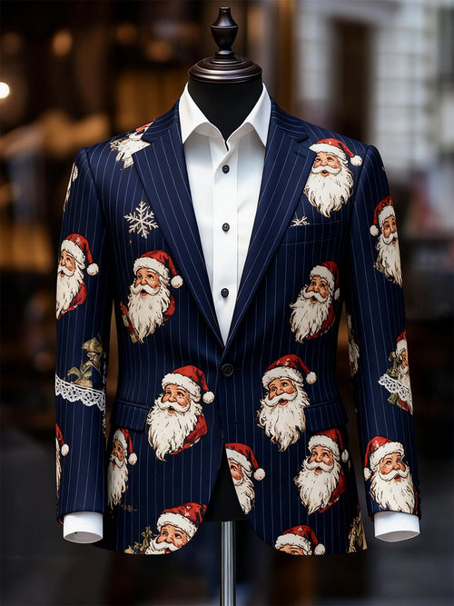 Men's Business Casual Christmas Suit Outerwear