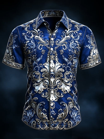 Men's Retro Gothic Dark Shirt