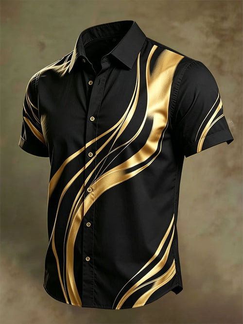 Men'S Short-Sleeve Business Shirt