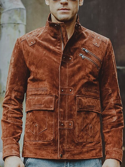 Men's Outdoor Vintage Multi-Pocket Jacket