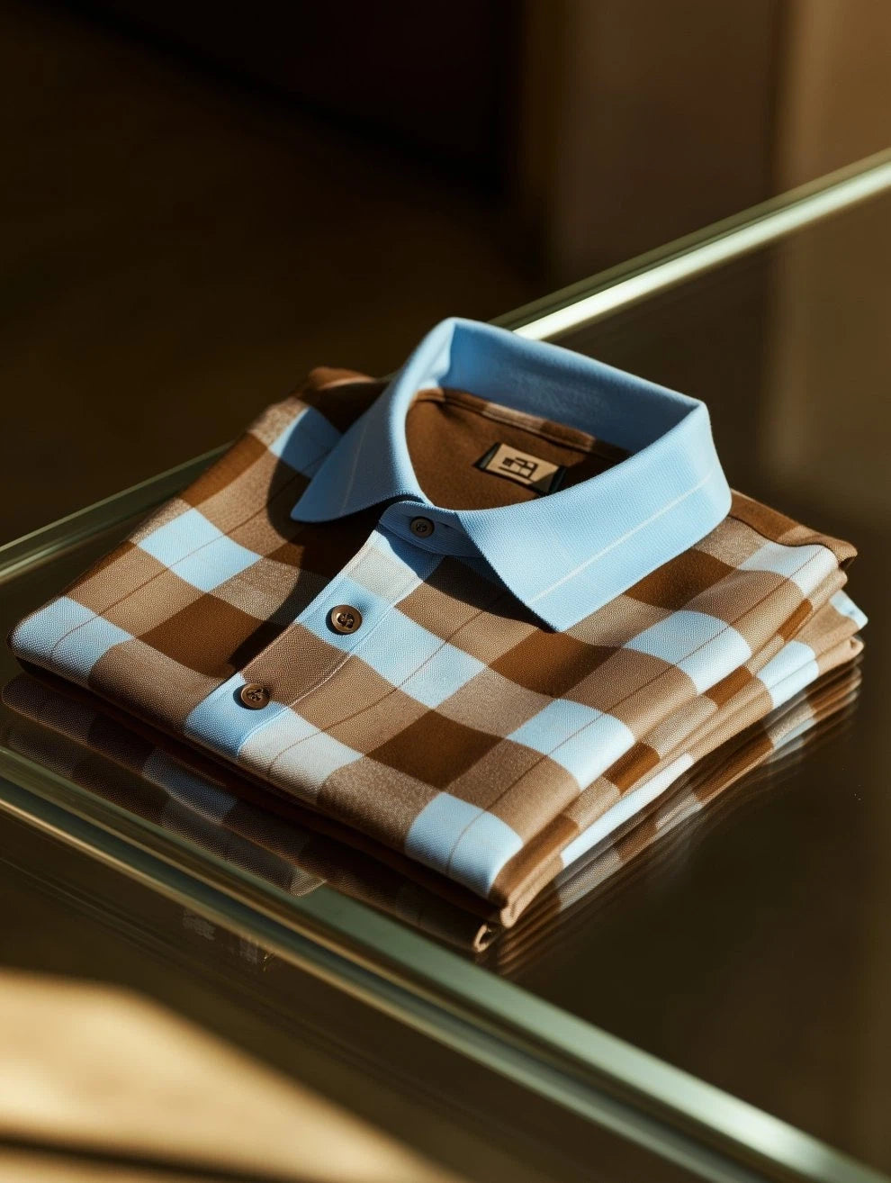 Men's Classic Business Old Money Button Short Sleeve Polo Shirt