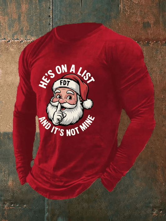 Men's Christmas FDT Print T-shirt