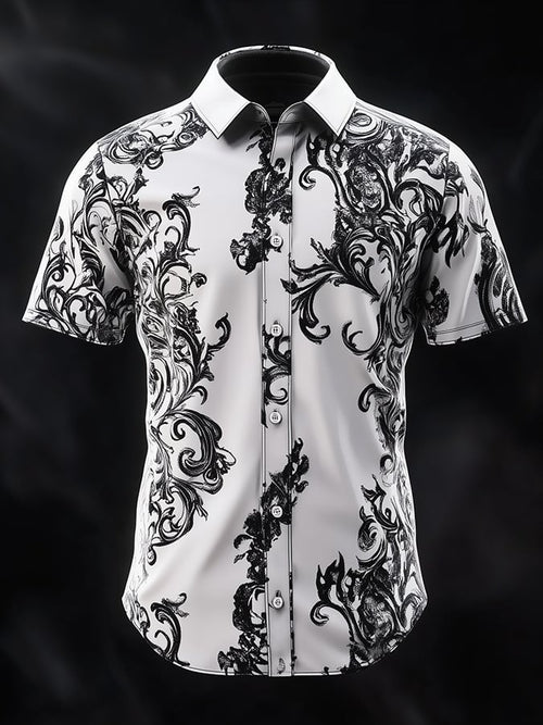 Men's Retro Gothic Dark Shirt