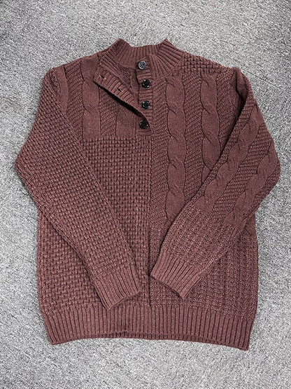 Men's Casual Vintage Woolen Sweater