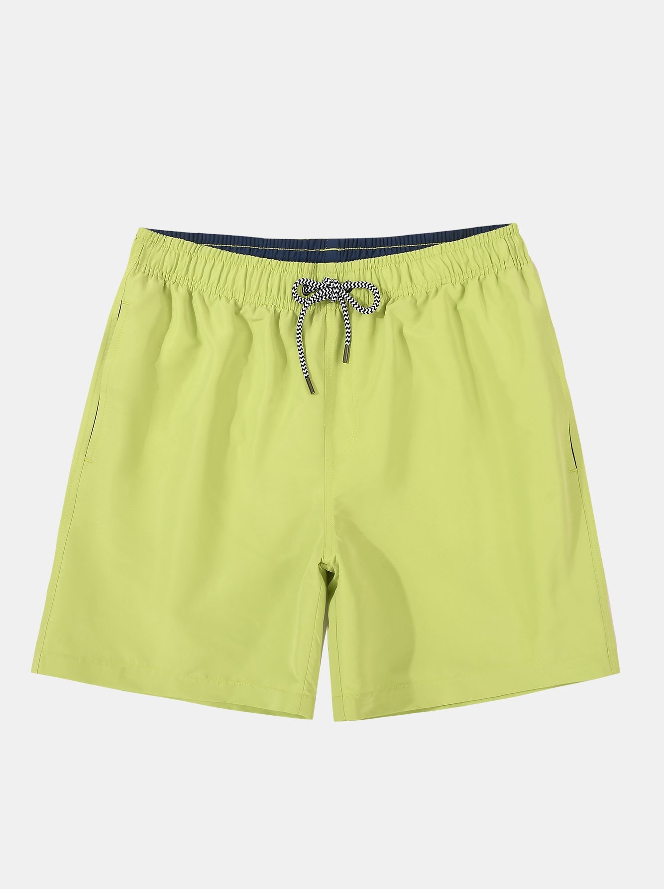 Contrast Waistband Swim Shorts