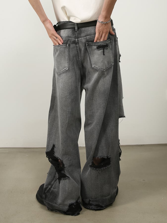 Men's Stylish Casual Ripped Jeans