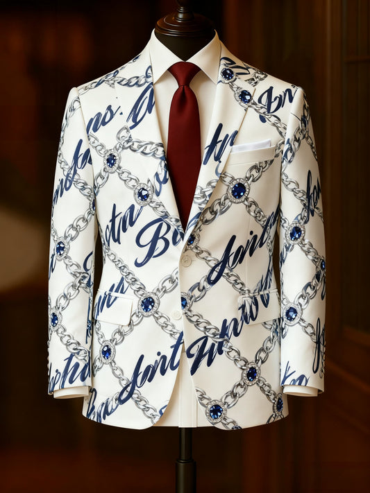 Men's Business Retro Casual Suit Jacket