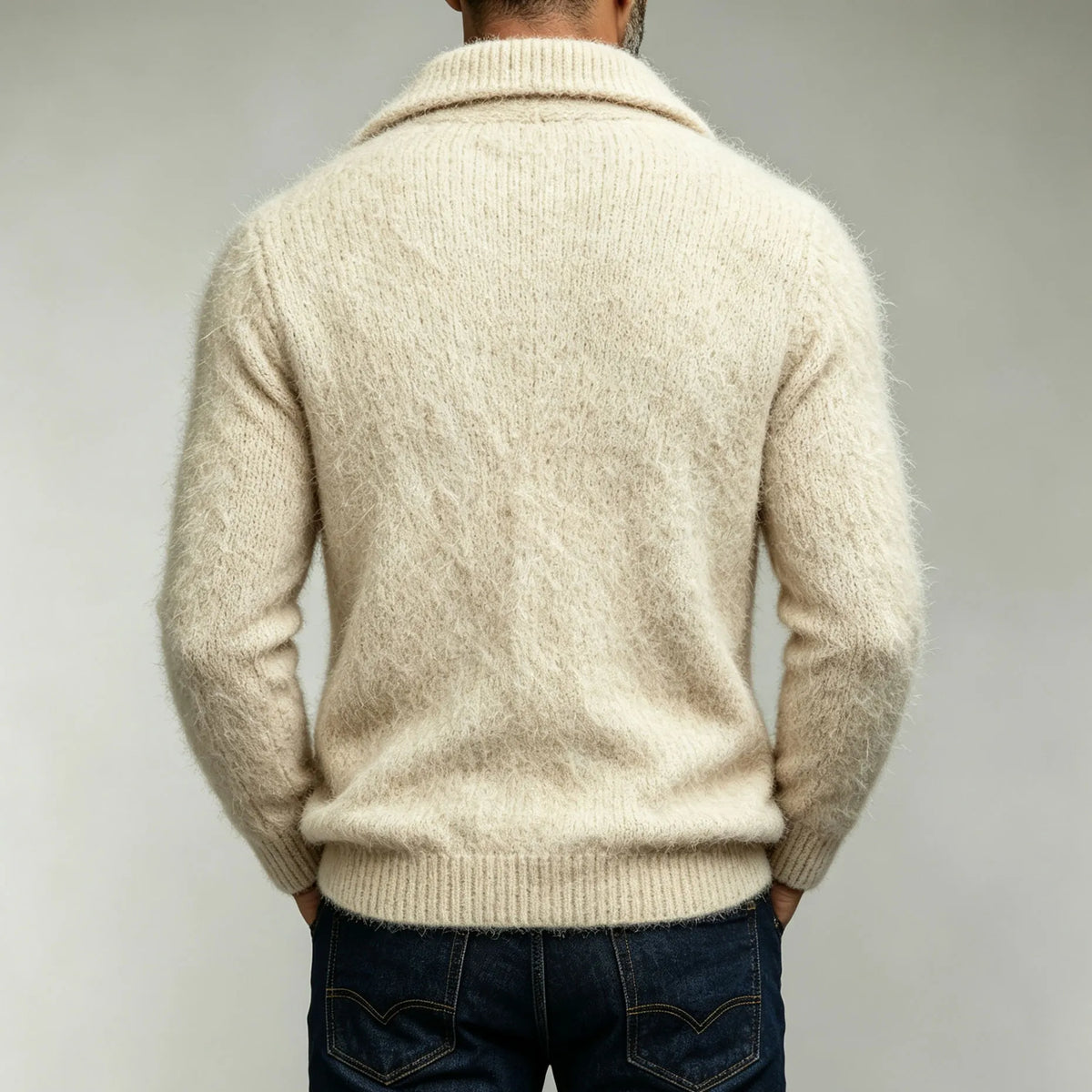 Casual Men's Knit Cardigan